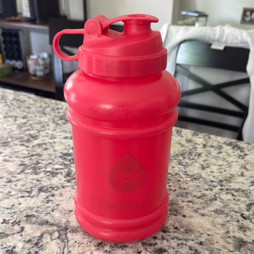 HydroJug Red Wide-Mouth Water Bottle